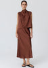 Innes Bias Skirt - Toffee