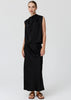 Innes Tie Neck Top - Black