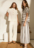 Parc Reversible Top - Ink Stripe
