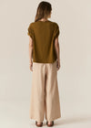 Stelle Pant - Red/Natural Stripe