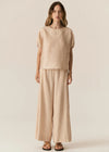 Stelle Reversible Top - Red/Natural Stripe