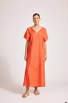 Miramar Maxi Dress - Coral