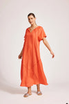 Miramar Maxi Dress - Coral