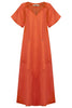 Miramar Maxi Dress - Coral