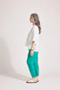 Miramar Collared Top - White