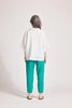 Miramar Collared Top - White