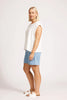 Artemis Sleeveless Knit Top - White