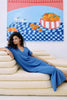 Artemis V Knit Dress - Aegean