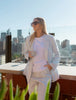 Camden Linen Jacket - Pale Blue