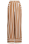 Treville Stripe Pant - Caramel