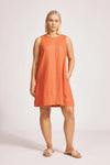 Miramar Tank Dress - Coral