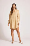 Miramar Shirt Dress - Camel