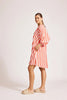 Treville Stripe Dress - Coral