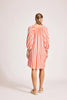Treville Stripe Dress - Coral