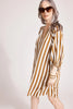 Treville Stripe Dress - Caramel