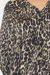 Leopard Print Blouse