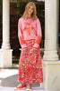 Bias The Way Skirt - Tropical Punch