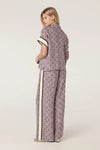 Nova Blouse - Lattice Print