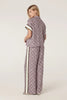 Nova Blouse - Lattice Print