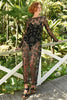 Electric Sparkle Dress - Black