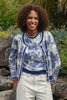 Feeling Blue-tiful Cardigan - Blue/White