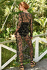 Electric Sparkle Dress - Black