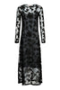 Electric Sparkle Dress - Black