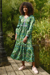 Tier She Goes Dress - Island Paradise