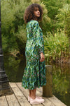 Tier She Goes Dress - Island Paradise