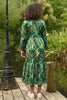 Tier She Goes Dress - Island Paradise