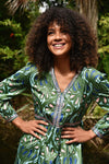 Tier She Goes Dress - Island Paradise