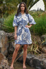 BonBon Baby Dress - Blue/White