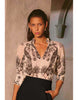 Oleander Shirred Blouse - Imperial Stone
