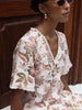 Bohemian Rose Midi Dress