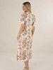 Bohemian Rose Midi Dress