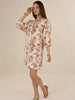 Bohemian Rose Shift Dress