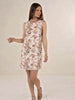 Bohemian Rose Sleeveless Shift Dress