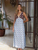 Vintage Tales Maxi Dress - Chocolate/Cream