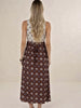 Vintage Tales Maxi Dress - Chocolate/Cream