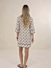 Vintage Tales Shift Dress - Cream/Chocolate