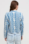 Leros Knit Jacket - Blue