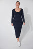 Nikolai Knit Dress - Midnight