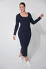 Nikolai Knit Dress - Midnight