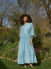 Emersyn Dress - Bluebell Stripe