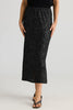 Razzle Skirt - Black Sequins
