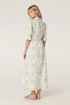 Avondale Dress - Palm Print