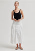 Ashley Sculptured Skirt - White