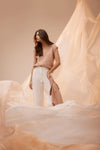 Flax Scoop Top - Terracotta