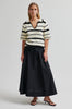 Larkini Long Skirt - Black