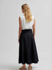 Larkini Long Skirt - Black